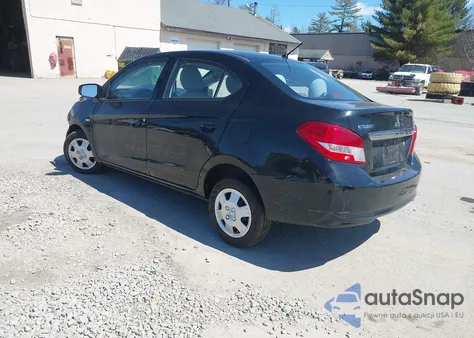 2017 Mitsubishi Mirage G4 Es from USA, damaged, VIN ML32F3FJ6HHF14625